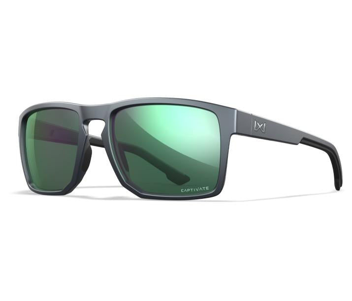 AC6FND07 - Captivate Pol Green Mirror/matte Graphite Frame - Captivate Polarized Green Mirror
