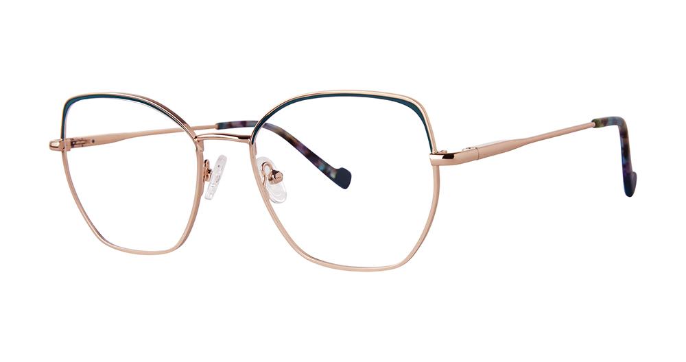 TLRSGLD - Teal/Rose Gold