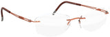Silhouette TNG 2018 Chassis Rimless 5521 Eyeglasses