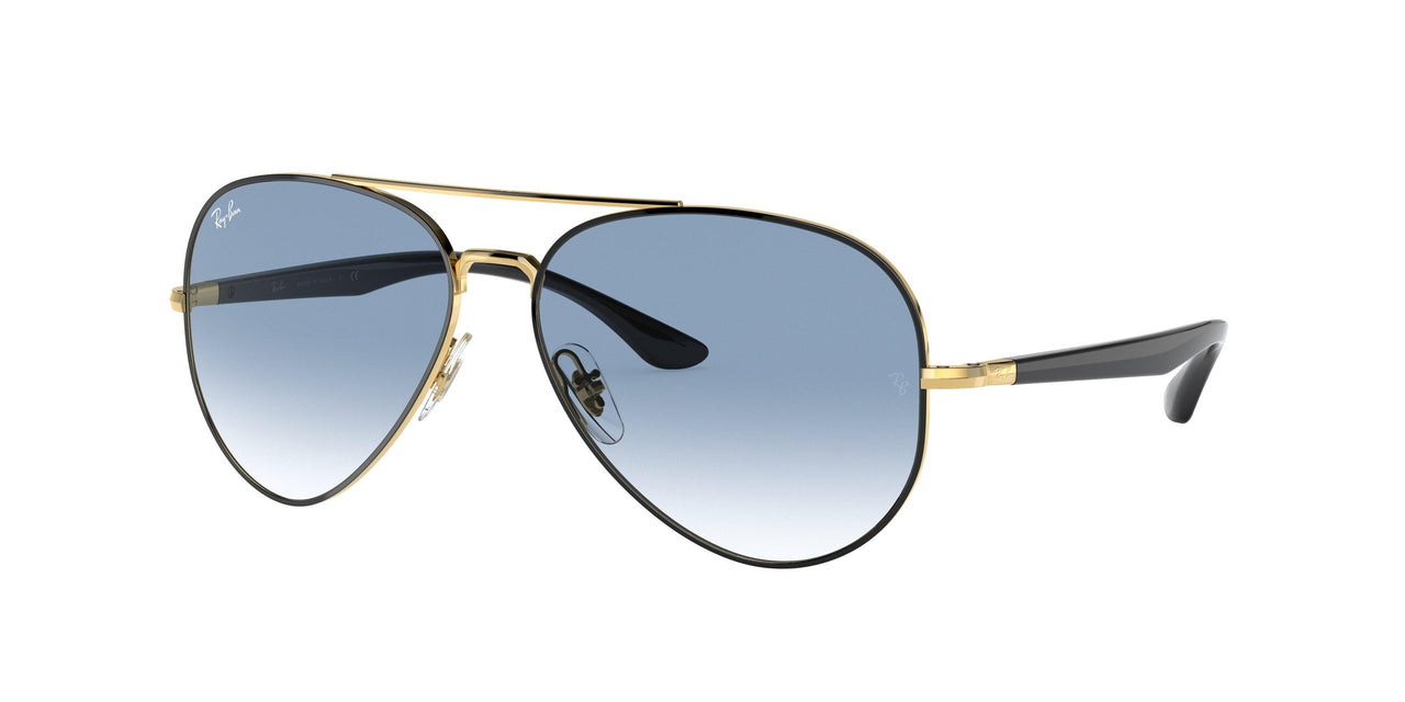 90003F - Black - Clear Gradient Blue