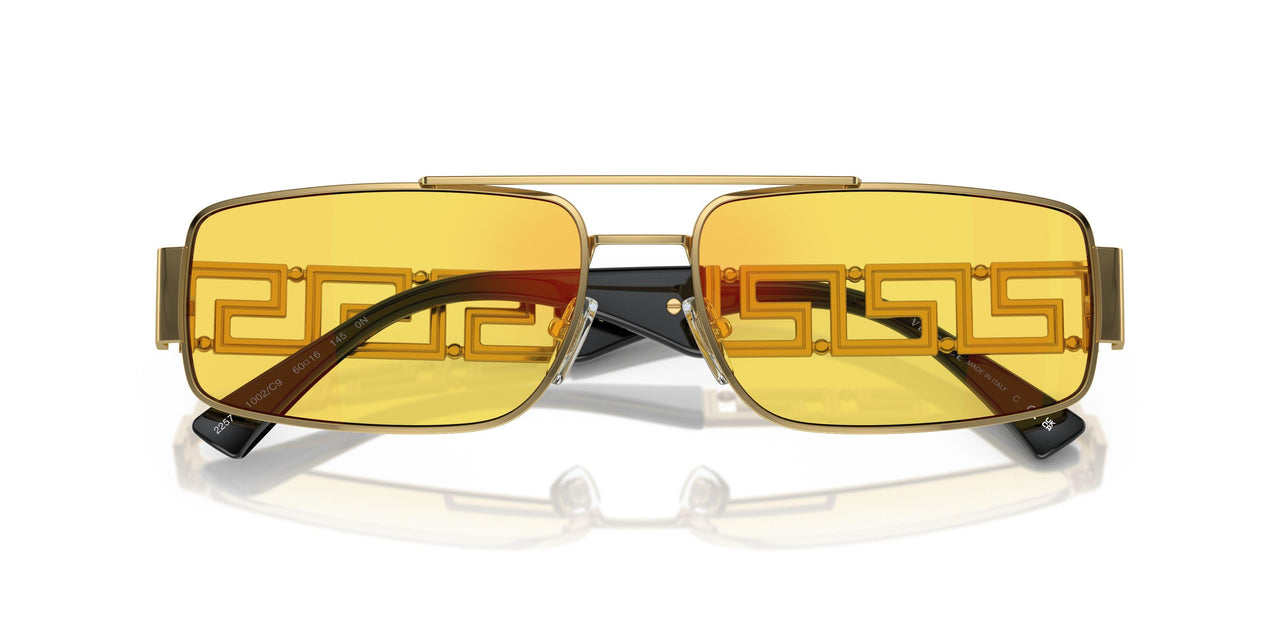 1002C9 - Gold - Yellow Mirror Red