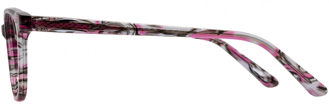 1 - Fuchsia / Black