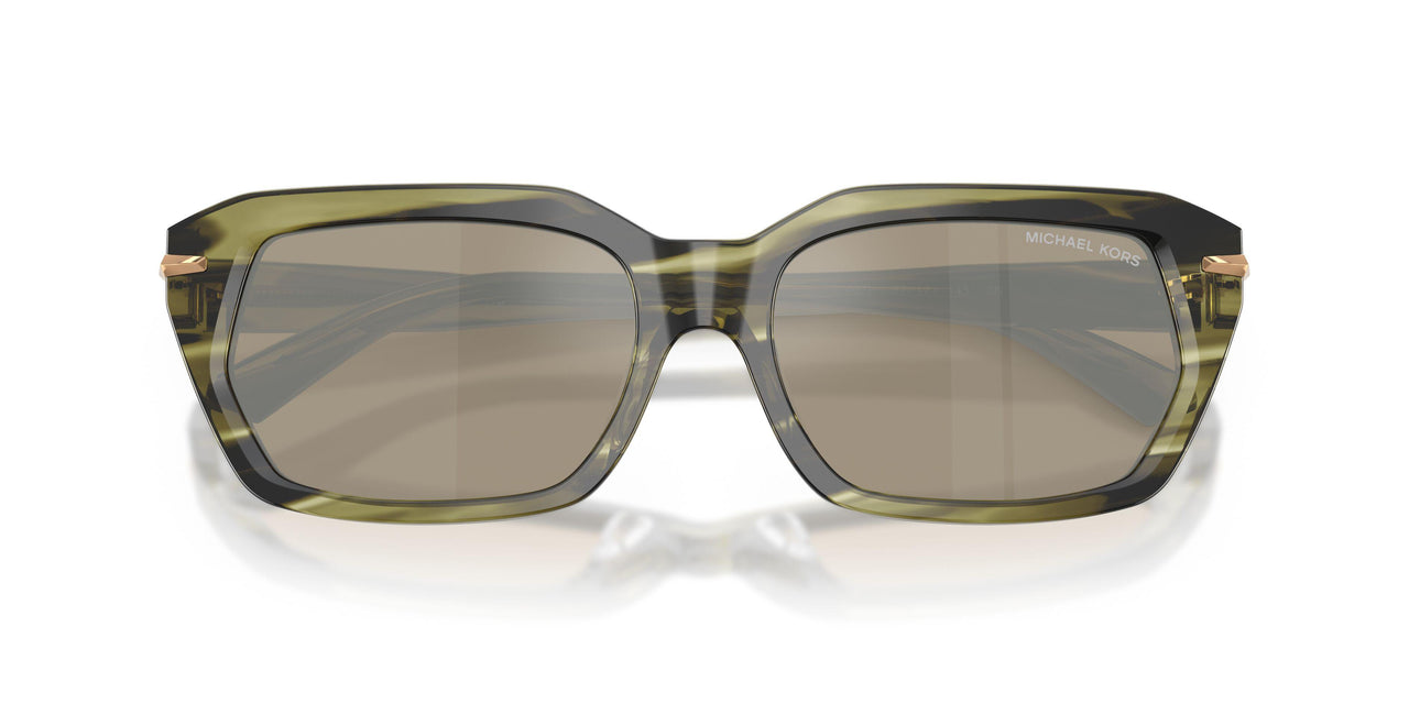 40407I - Green - Brown Silver Mirror