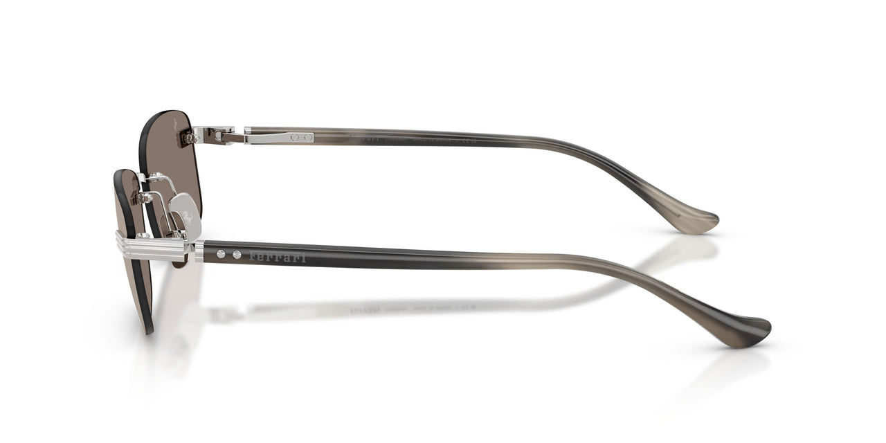 303/0V - Silver - Clear Mirror White Gold