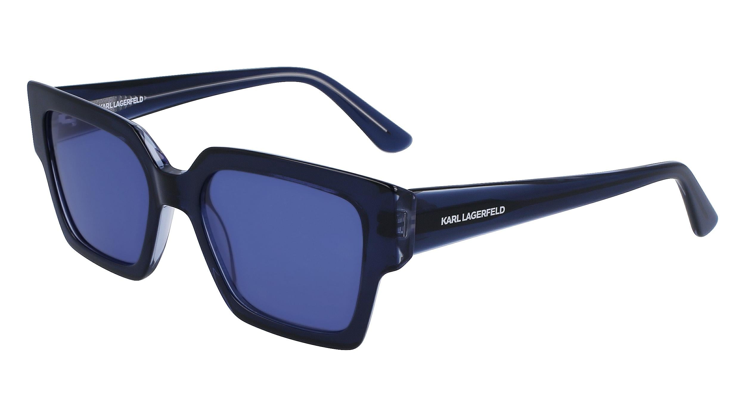 Karl Lagerfeld Blue Sunglasses reflexive mirror lens Karl Lagerfeld KL6164S Sunglasses | Select Eyewear main image 3