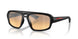 1BO40Z - Black - Orange Mirror Silver Gradient