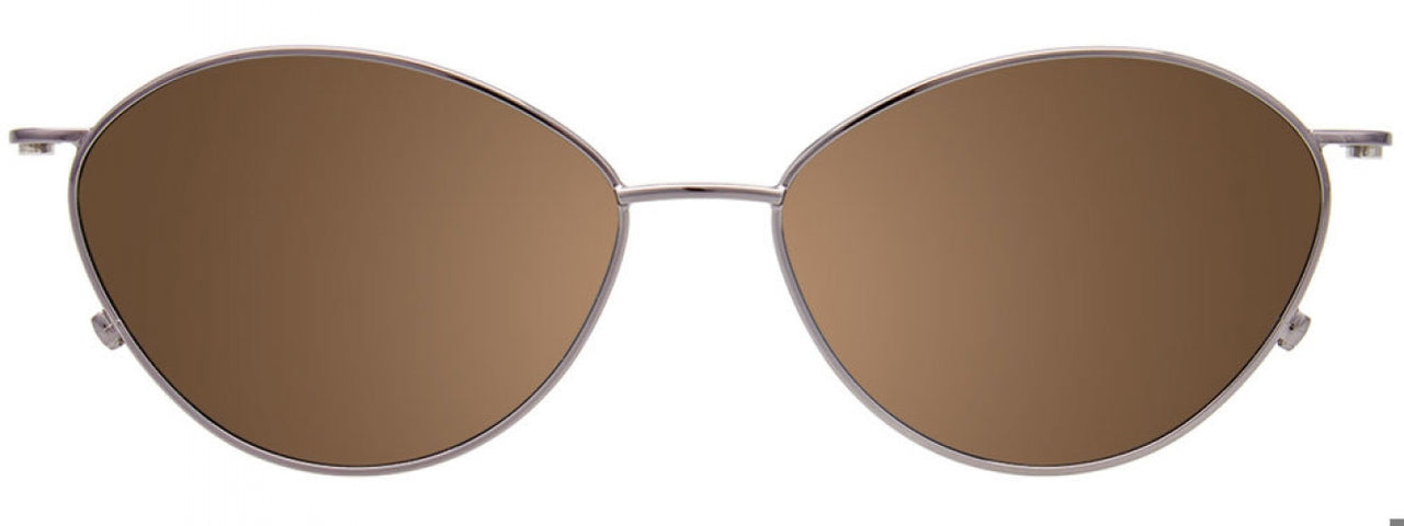 10 - Dark Brown & Light Brown & Crystal