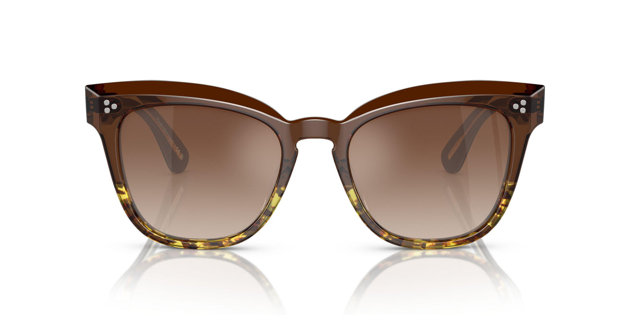 1756Q1 - Brown - Dark Brown Gradient Mirror
