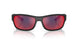 1BO21A - Black - Dark Grey Mirror Blue/red