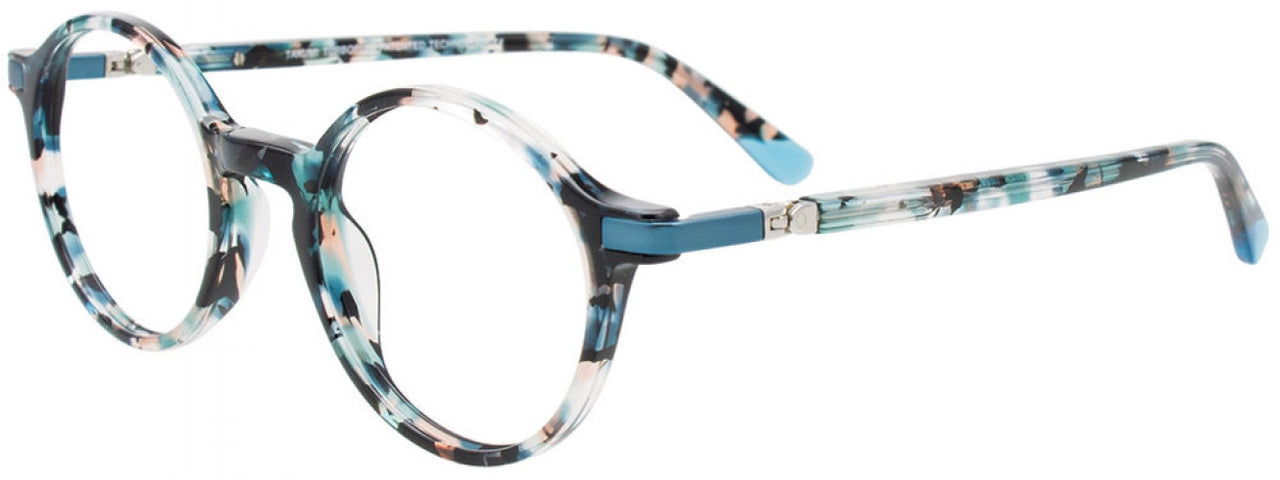 60 - Turquoise Mix Pattern & Light Blue