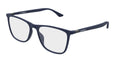 003 - Blue/Gunmetal - Transparent / 54