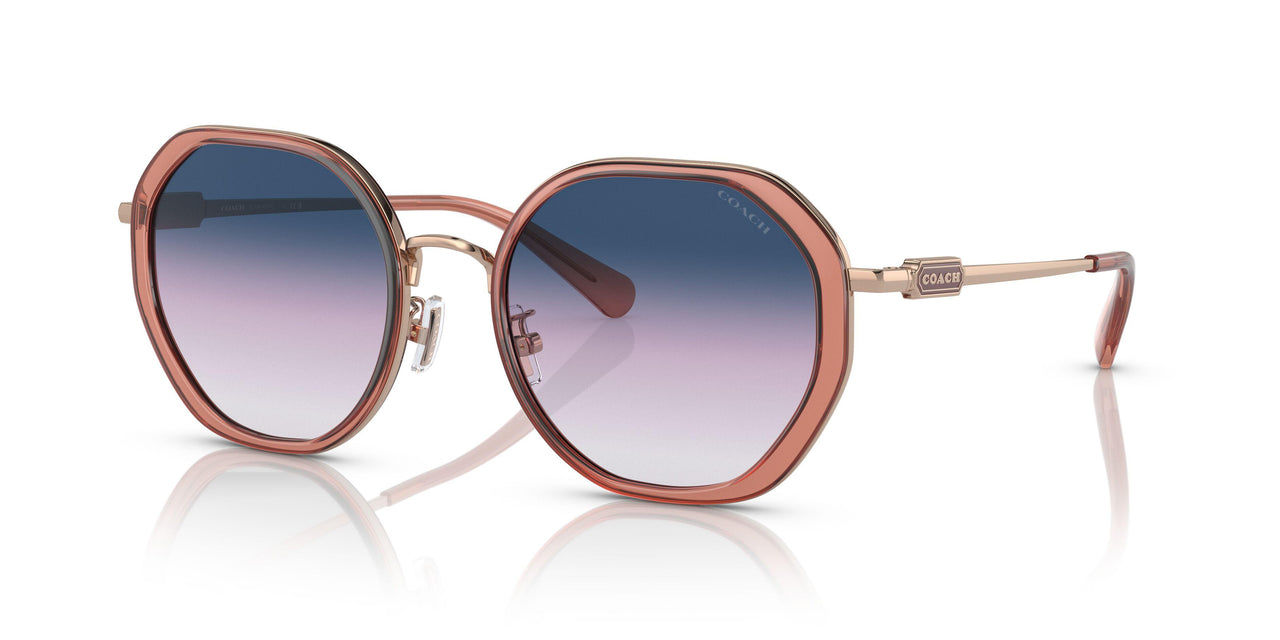 93318H - Light Brown - Blue Purple Gradient