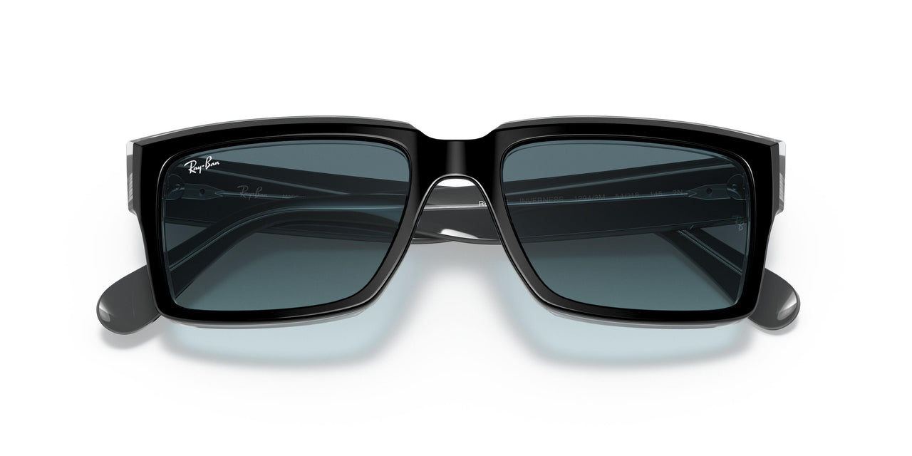 12943M - Black - Blu Gradient