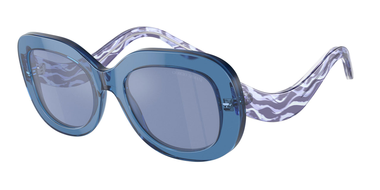 61531U - Blue - Light Blue Mirror Silver
