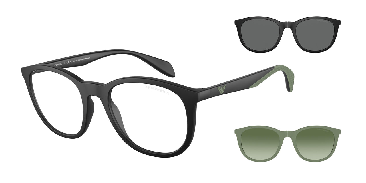 50011W - Black - Clear
