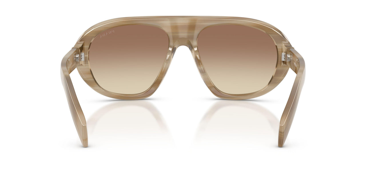 25P21C - LIGHT BEIGE HORN - BROWN GRADIENT
