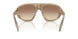 25P21C - LIGHT BEIGE HORN - BROWN GRADIENT
