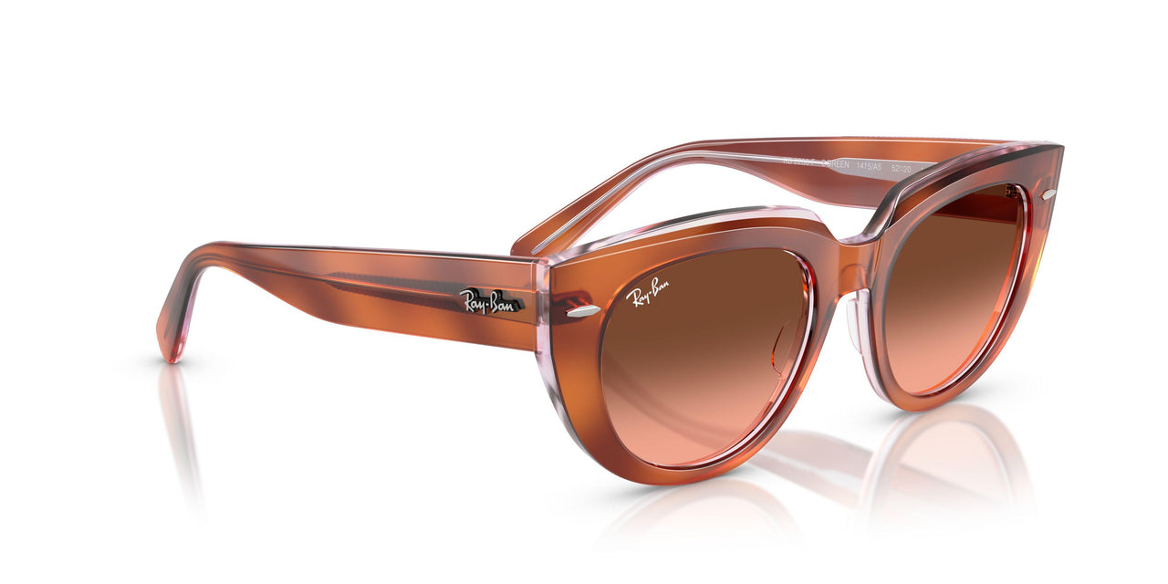 1415A5 - Tortoise - Pink Gradient Brown