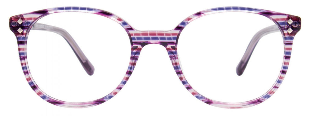 80 - Purple & Blue Stripes