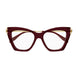 003 - Burgundy/Gold - Transparent