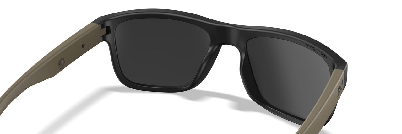 AC6OVN14 Matte Black With Tan / Captivate Non-Polar Tungsten Mirror