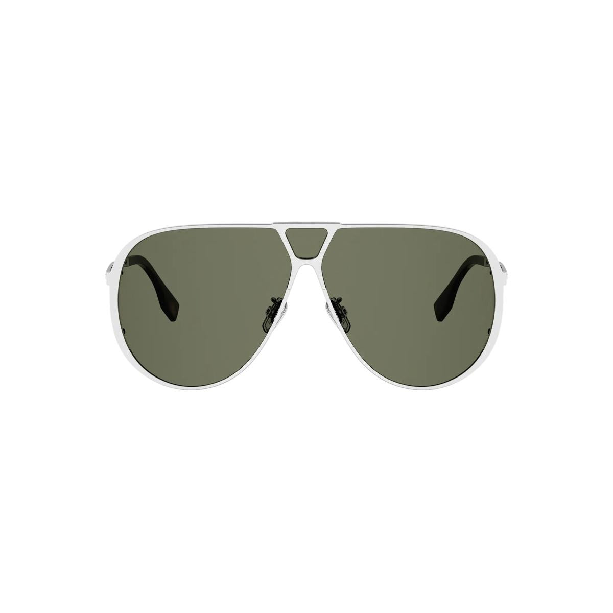 16N - Shiny Silver - Green