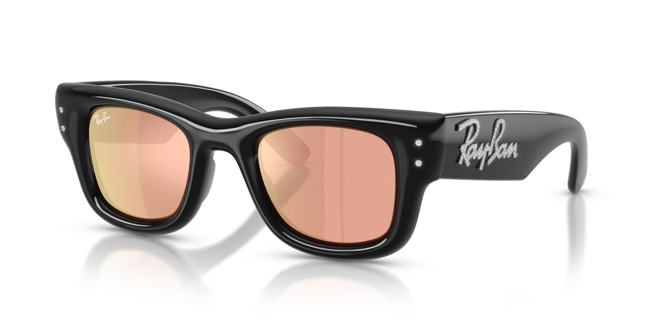 68647J - Black - Dark Brown/rose Gold