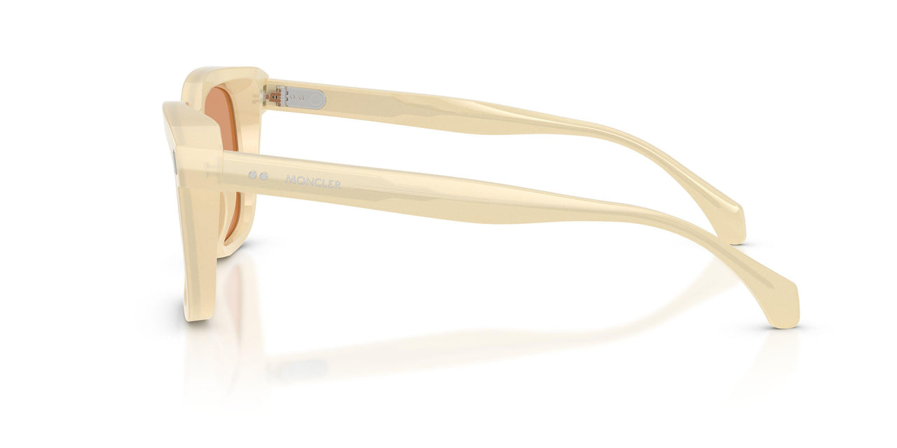 3035/7 - White - Solid Warm Brown