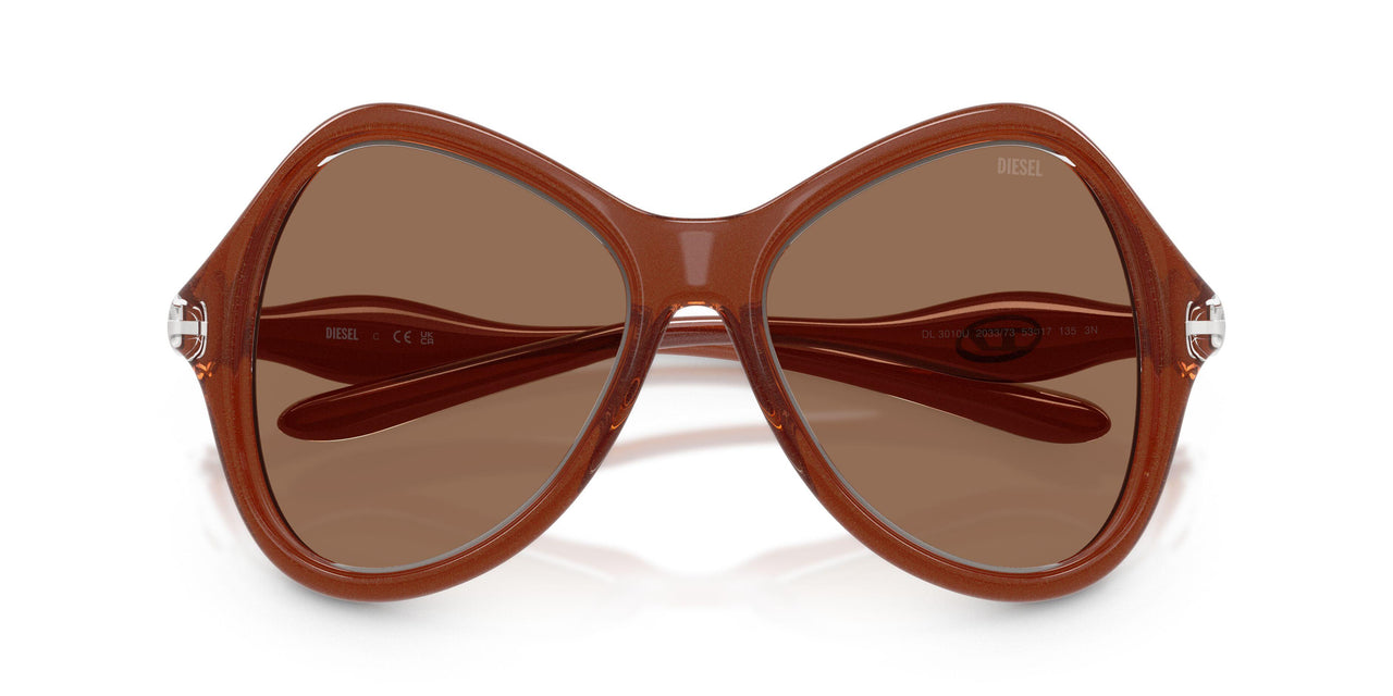203373 - Clear - Dark Brown