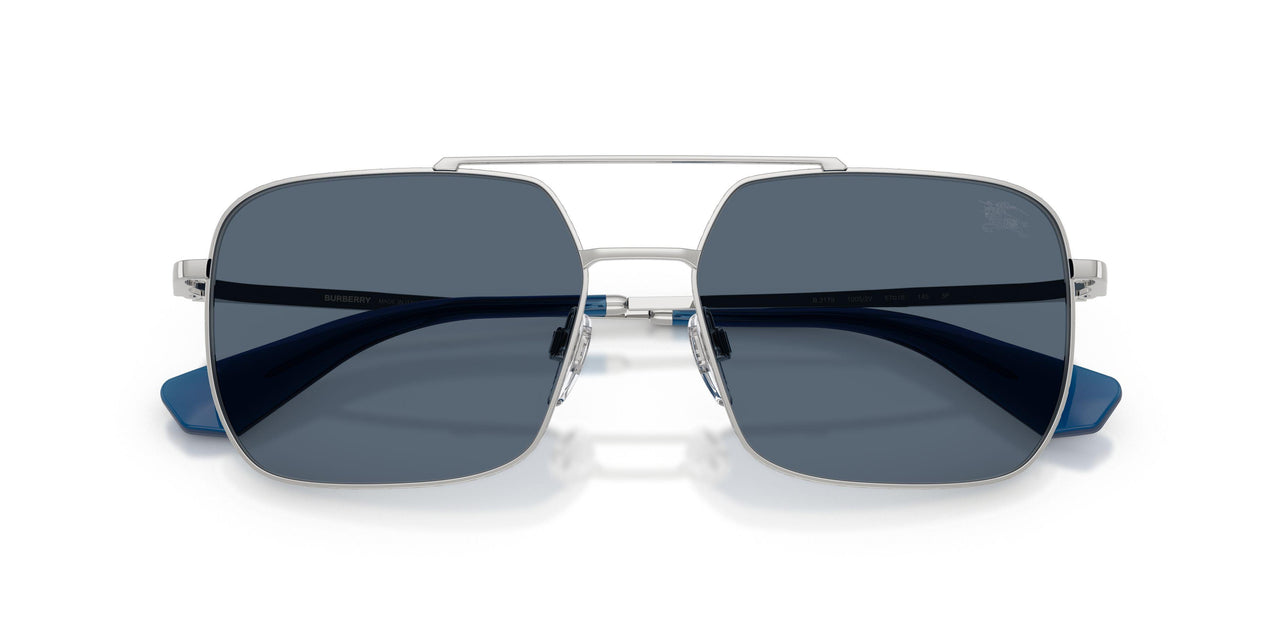 10052V - Silver - Blue Polarized