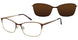 Revolution REV-LISBETH-w/Clip Eyeglasses
