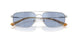 90011U - Silver - Light Blue Mirror Silver