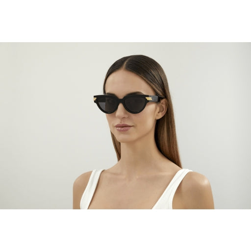 サングラス BOTTEGA VENETA SS25 Woman SUNGLASSES (BV1035S 003 BROWN) Bottega Veneta Unapologetic BV1035S Sunglasses