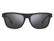 0BLX-T4 - Matte Black Red - Silver Mirror