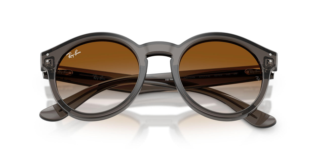 6707CB - Grey - Clear Gradient Brown