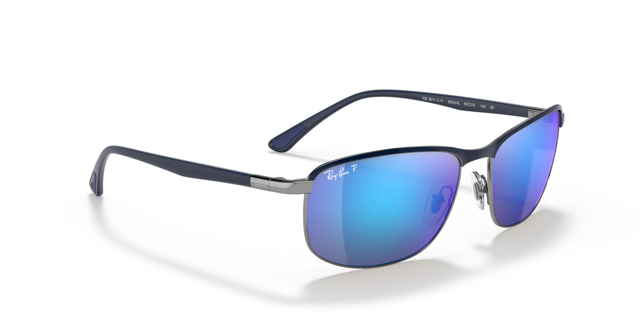 92044L - Blue - Polar Grey Mirror Blue