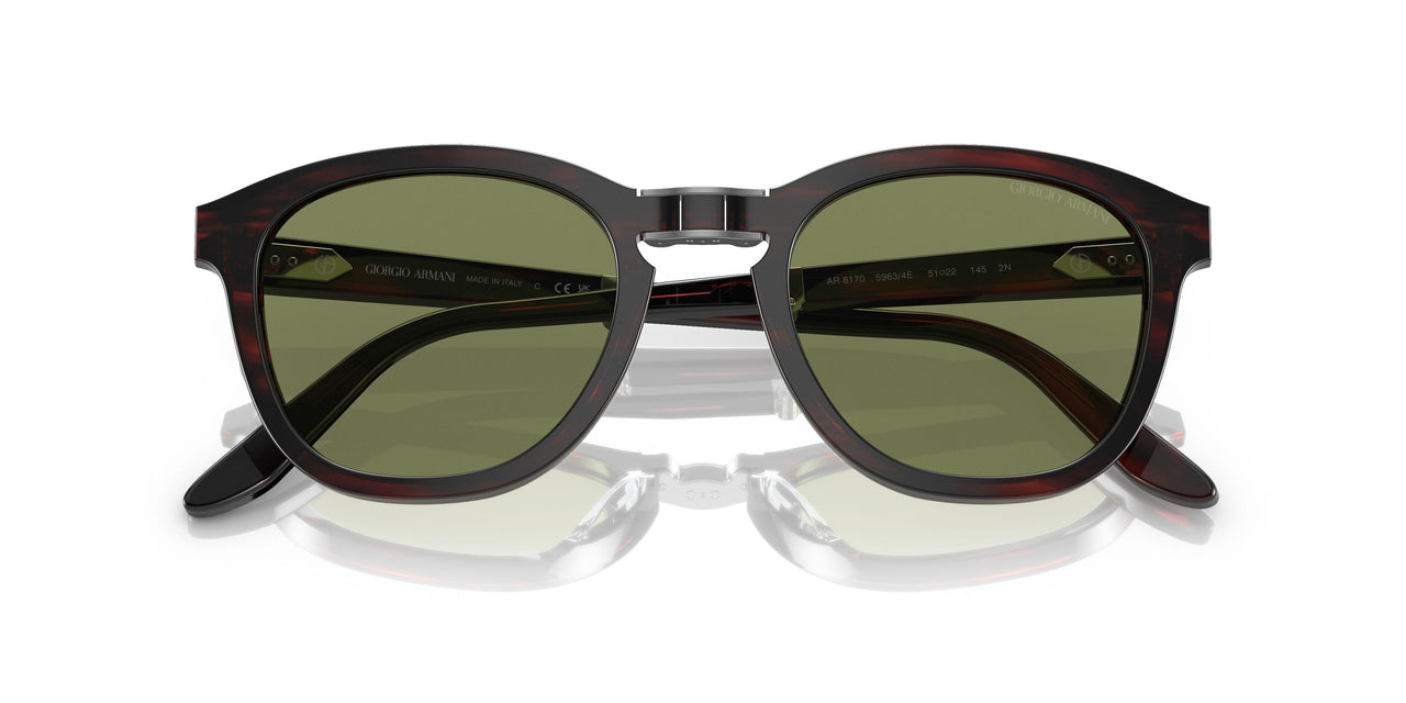 59634E - Brown - Bottle Green