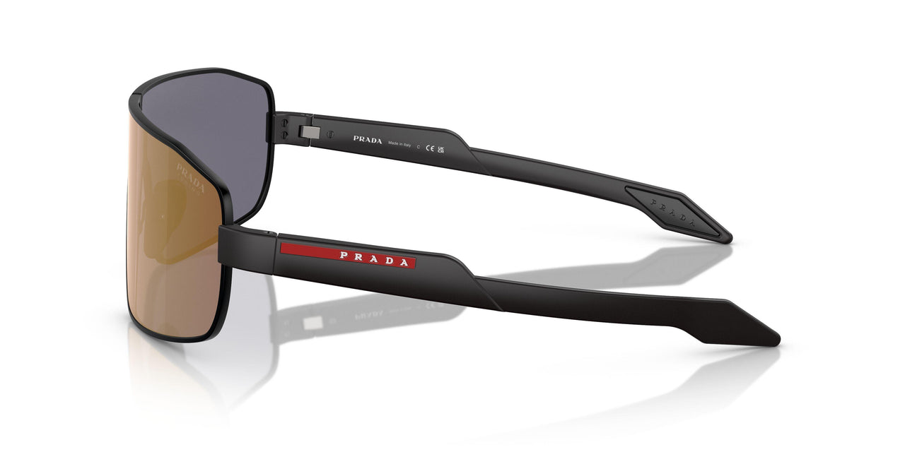 1BO10A - Black - Dark Grey Mirror Blue/red