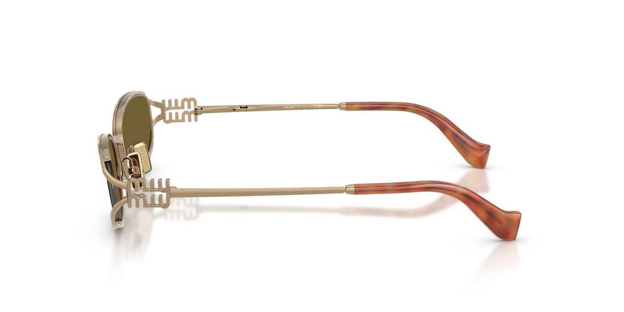 7OE09Z - Gold - Dark Brown