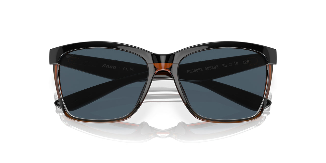 905303 - 107 Shiny Black On Brown - Gray 580p