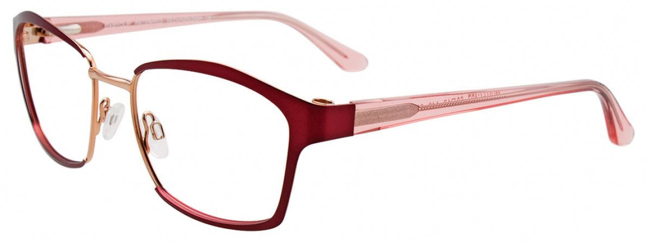 30 - Satin Dark Red & Shiny Gold