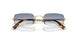 ZVN80O - Gold - Clear Gradient Light Blue