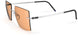 7005 - Electric Silver - special glazing - Tinted - apricot 35%