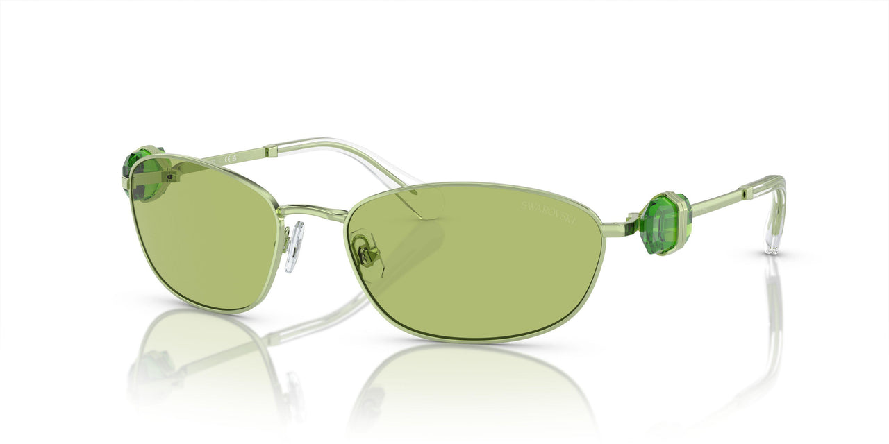400630 - Green - Light Green Mirror Silver Internal