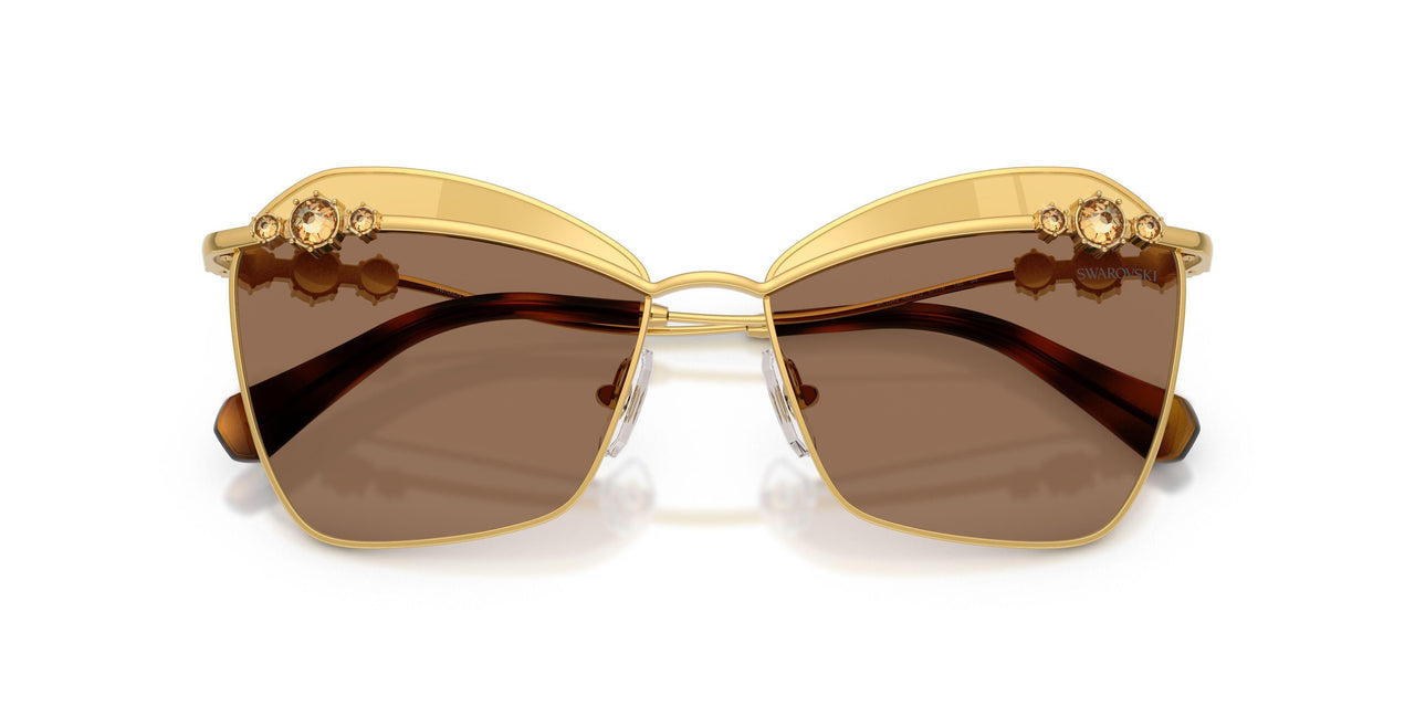 4007TO - Yellow - Brown Swarovski Gold