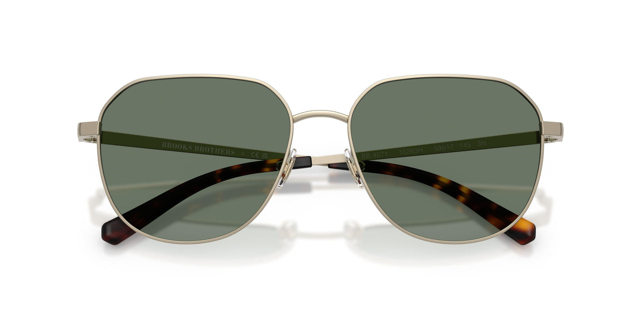 10263H - Gold - Dark Green Solid