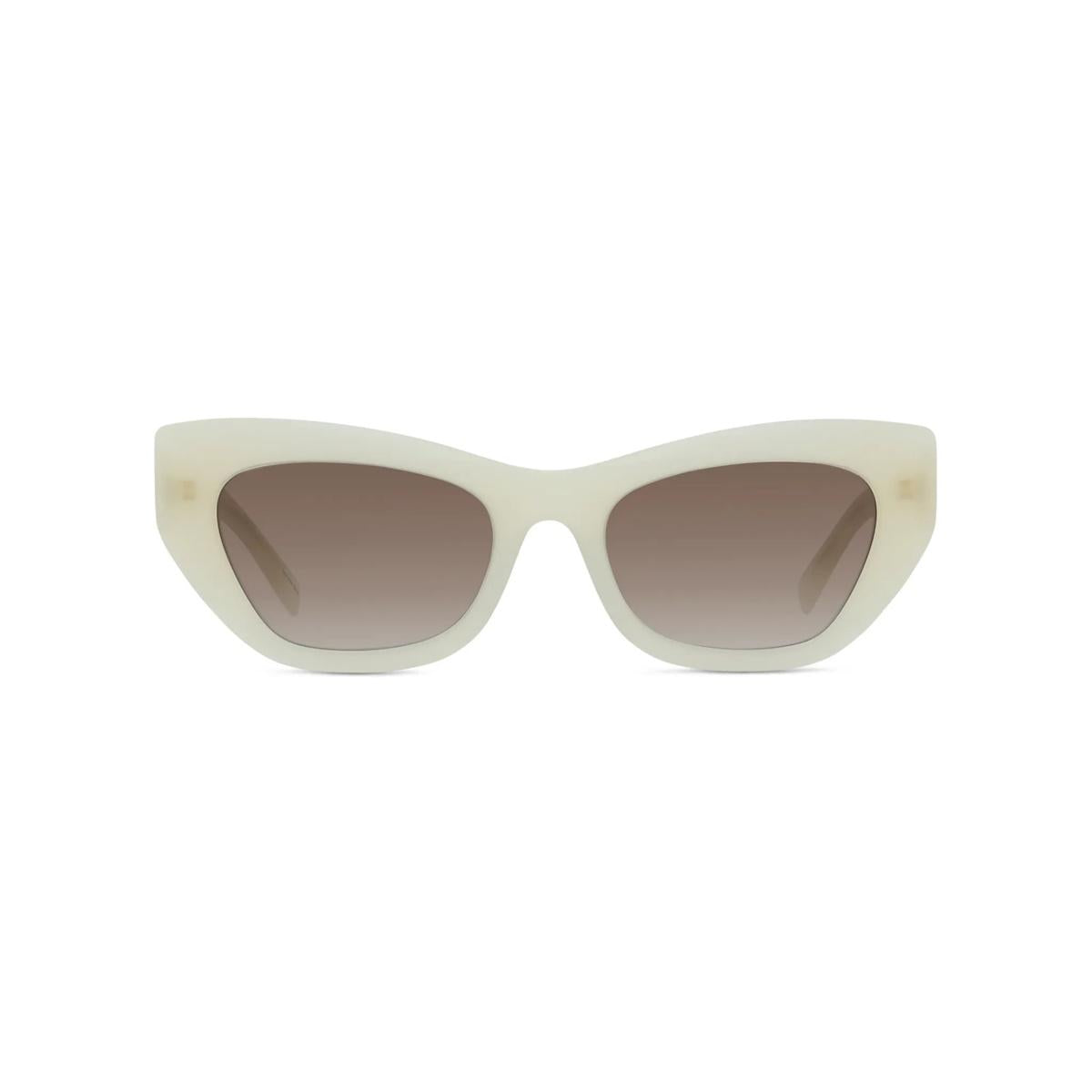 25F - Matte White - Brown Gradient