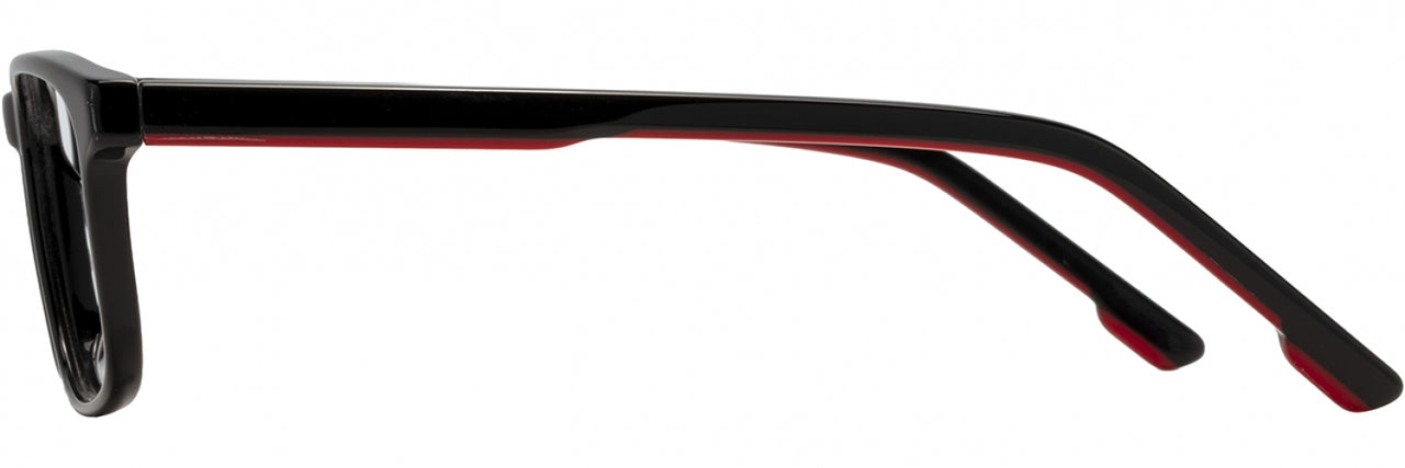 1 - Black / Red