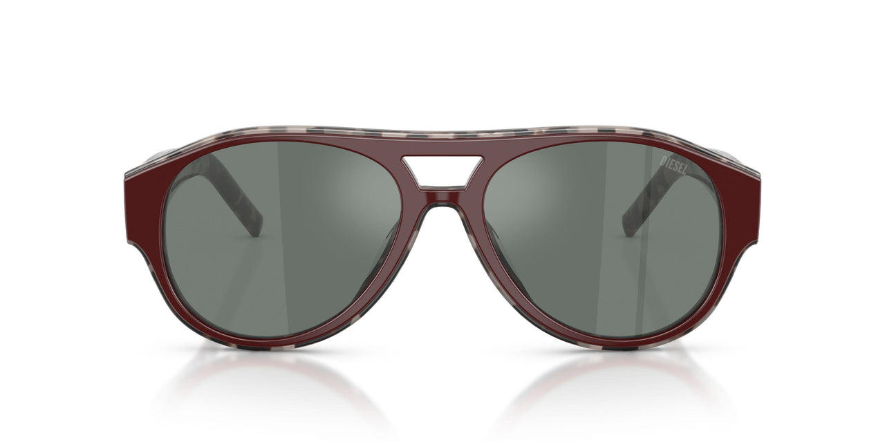 20726V - Bordeaux - Dark Grey Mirror