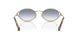 ZVN80O - Gold - Clear Gradient Light Blue